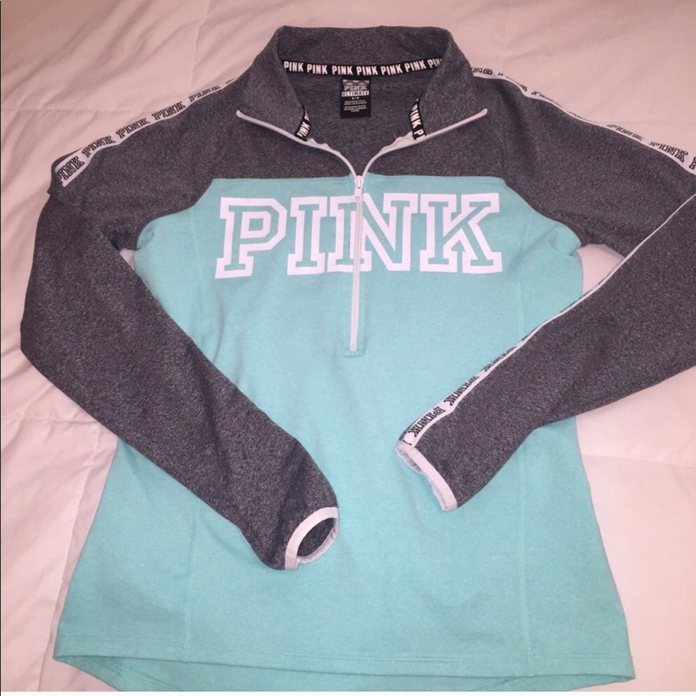 Pink Half Zip